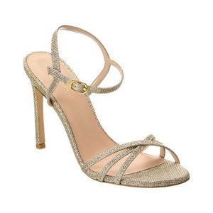 Stuart Weitzman Starla 105 Sparkle Sandal, Size 10